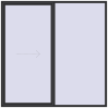 Pricing Przesuwane drzwi tarasowe 2500x2500 mm REHAU GENEO HST ANTHRACITE_GREY_GLATT dwustronny