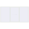 Pricing Sliding patio doors 4000x2200 mm PATIO DOOR REHAU BRILLANT DESIGN RAL 9016 Traffic white two-sided