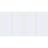 Pricing Sliding patio doors 4500x2300 mm PATIO DOOR REHAU BRILLANT DESIGN RAL 9016 Traffic white two-sided