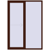 Pricing Sliding patio doors 1500x2100 mm REHAU SYNEGO SLIDE BLACK_CHERRY two-sided