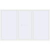 Pricing Sliding patio doors 3500x2200 mm PATIO DOOR REHAU BRILLANT DESIGN RAL 9016 Traffic white two-sided
