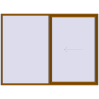 Ustalenie cen Przesuwane drzwi tarasowe 3000x2200 mm REHAU GENEO HST GOLDEN OAK zewnętrzny