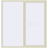 Pricing Sliding patio doors 2200x2300 mm PATIO DOOR REHAU SYNEGO PEARL_WHITE_BEIGE_52L-2 external