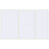 Pricing Sliding patio doors 3570x2200 mm PATIO DOOR REHAU BRILLANT DESIGN RAL 9016 Traffic white two-sided