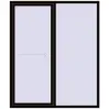 Pricing Sliding patio doors 1800x2150 mm PATIO DOOR REHAU BRILLANT DESIGN BLACK_BROWN two-sided