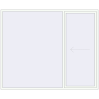 Ustalenie cen Przesuwane drzwi tarasowe 2800x2300 mm PATIO DOOR REHAU BRILLANT DESIGN RAL 9016 Traffic white dwustronny