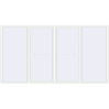 Pricing Sliding patio doors 4100x2200 mm PATIO DOOR REHAU BRILLANT DESIGN RAL 9016 Traffic white two-sided