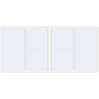 Pricing Sliding patio doors 4500x2100 mm PATIO DOOR REHAU BRILLANT DESIGN RAL 9016 Traffic white two-sided
