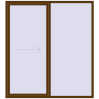 Pricing Sliding patio doors 2000x2200 mm PATIO DOOR REHAU BRILLANT DESIGN WALNUT external