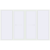 Pricing Sliding patio doors 3800x2350 mm PATIO DOOR REHAU SYNEGO RAL 9016 Traffic white two-sided
