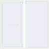 Pricing Sliding patio doors 2400x2400 mm REHAU SYNEGO SLIDE RAL 9016 Traffic white two-sided