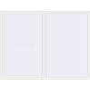 Pricing Sliding patio doors 2540x1960 mm PATIO DOOR REHAU BRILLANT DESIGN RAL 9016 Traffic white two-sided