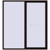 Pricing Sliding patio doors 2100x2300 mm PATIO DOOR REHAU SYNEGO BLACK_BROWN external