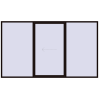 Pricing Sliding patio doors 3640x2120 mm PATIO DOOR REHAU BRILLANT DESIGN BLACK_BROWN external