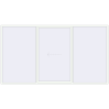 Pricing Sliding patio doors 4200x2300 mm PATIO DOOR REHAU SYNEGO RAL 9016 Traffic white two-sided