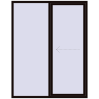 Pricing Sliding patio doors 1800x2300 mm PATIO DOOR REHAU SYNEGO BLACK_BROWN external