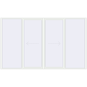 Pricing Sliding patio doors 4000x2400 mm PATIO DOOR REHAU SYNEGO RAL 9016 Traffic white two-sided
