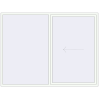 Pricing Sliding patio doors 2650x2000 mm PATIO DOOR REHAU BRILLANT DESIGN RAL 9016 Traffic white two-sided