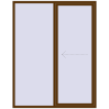 Pricing Sliding patio doors 1800x2300 mm PATIO DOOR REHAU SYNEGO WALNUT external