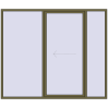 Pricing Sliding patio doors 2600x2200 mm PATIO DOOR REHAU SYNEGO QUARTZ_GREY two-sided