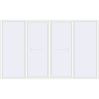 Pricing Sliding patio doors 3800x2300 mm PATIO DOOR REHAU BRILLANT DESIGN RAL 9016 Traffic white two-sided