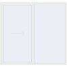 Pricing Sliding patio doors 2700x2560 mm REHAU GENEO HST RAL 9016 Traffic white two-sided