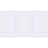 Pricing Sliding patio doors 3600x2045 mm PATIO DOOR REHAU BRILLANT DESIGN RAL 9016 Traffic white two-sided