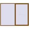 Ustalenie cen Przesuwane drzwi tarasowe 2900x2300 mm REHAU SYNEGO SLIDE GOLDEN OAK dwustronny