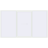 Pricing Sliding patio doors 4000x2300 mm PATIO DOOR REHAU SYNEGO RAL 9016 Traffic white two-sided