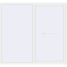 Pricing Sliding patio doors 2600x2400 mm REHAU GENEO HST RAL 9016 Traffic white two-sided