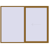 Pricing Sliding patio doors 3000x2300 mm PATIO DOOR REHAU SYNEGO LIGHT_OAK external