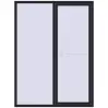 Pricing Sliding patio doors 1640x2200 mm REHAU SYNEGO SLIDE BLACK_ULTI-MATT two-sided