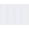 Pricing Sliding patio doors 3300x2400 mm PATIO DOOR REHAU SYNEGO RAL 9016 Traffic white two-sided