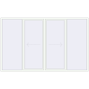 Pricing Sliding patio doors 3600x2200 mm PATIO DOOR REHAU BRILLANT DESIGN RAL 9016 Traffic white two-sided