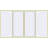 Pricing Sliding patio doors 3900x2300 mm PATIO DOOR REHAU SYNEGO PEARL_WHITE_BEIGE_52L-2 two-sided