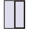 Pricing Sliding patio doors 1640x2200 mm REHAU SYNEGO SLIDE BLACK_BROWN two-sided