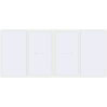 Pricing Sliding patio doors 5000x2250 mm PATIO DOOR REHAU BRILLANT DESIGN RAL 9016 Traffic white two-sided