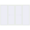 Ustalenie cen Przesuwane drzwi tarasowe 3300x2300 mm PATIO DOOR REHAU SYNEGO RAL 9016 Traffic white dwustronny