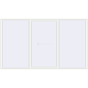 Pricing Sliding patio doors 3640x2120 mm PATIO DOOR REHAU BRILLANT DESIGN RAL 9016 Traffic white two-sided