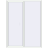 Ustalenie cen Przesuwane drzwi tarasowe 2000x2700 mm REHAU GENEO HST RAL 9016 Traffic white dwustronny