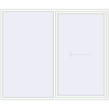 Pricing Sliding patio doors 2600x2200 mm REHAU SYNEGO SLIDE RAL 9016 Traffic white two-sided