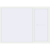 Ustalenie cen Przesuwane drzwi tarasowe 3000x2200 mm PATIO DOOR REHAU SYNEGO RAL 9016 Traffic white dwustronny