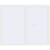 Pricing Sliding patio doors 2700x2200 mm PATIO DOOR REHAU BRILLANT DESIGN RAL 9016 Traffic white two-sided