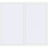 Pricing Sliding patio doors 2850x2619 mm REHAU GENEO HST RAL 9016 Traffic white two-sided