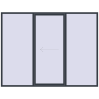 Ustalenie cen Przesuwane drzwi tarasowe 3000x2300 mm PATIO DOOR REHAU BRILLANT DESIGN ANTHRACITE_GREY_STRUKTURAL zewnętrzny