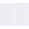 Ustalenie cen Przesuwane drzwi tarasowe 3000x2400 mm REHAU GENEO HST RAL 9016 Traffic white dwustronny