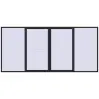 Pricing Sliding patio doors 4500x2100 mm PATIO DOOR REHAU BRILLANT DESIGN BLACK_ULTI-MATT two-sided