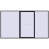 Pricing Sliding patio doors 4000x2300 mm PATIO DOOR REHAU BRILLANT DESIGN BLACK_ULTI-MATT two-sided