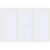 Pricing Sliding patio doors 2900x2000 mm PATIO DOOR REHAU BRILLANT DESIGN RAL 9016 Traffic white two-sided