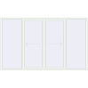 Pricing Sliding patio doors 3300x2000 mm PATIO DOOR REHAU BRILLANT DESIGN RAL 9016 Traffic white two-sided